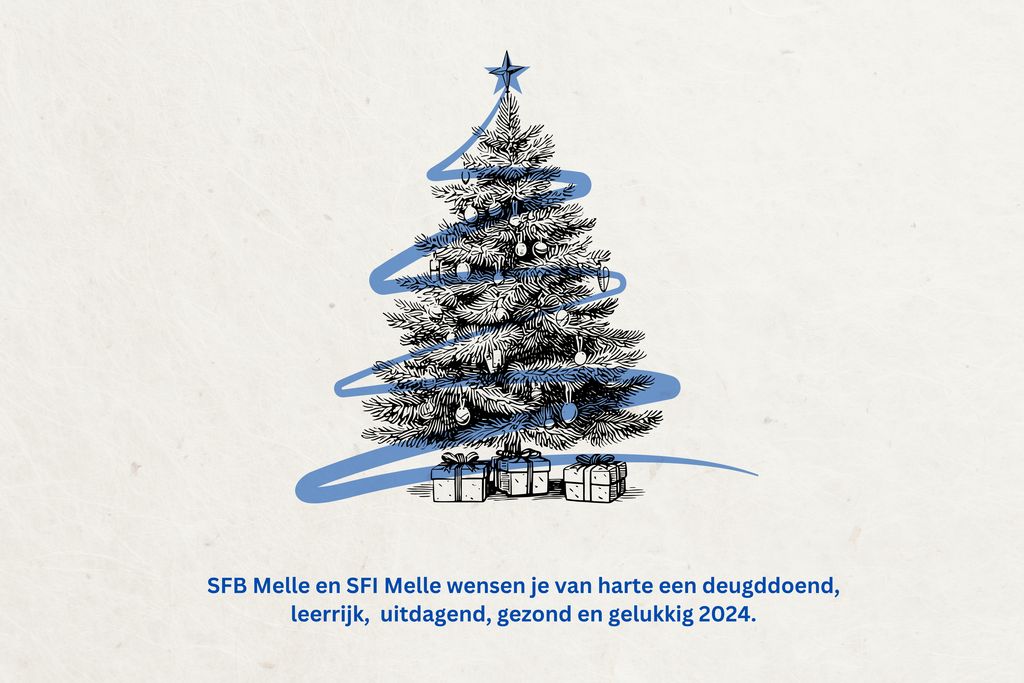 SFB Melle en SFI Melle wensen je van harte een deugddoend, leerrijk, uitdagend, gezond en gelukkig 2024!